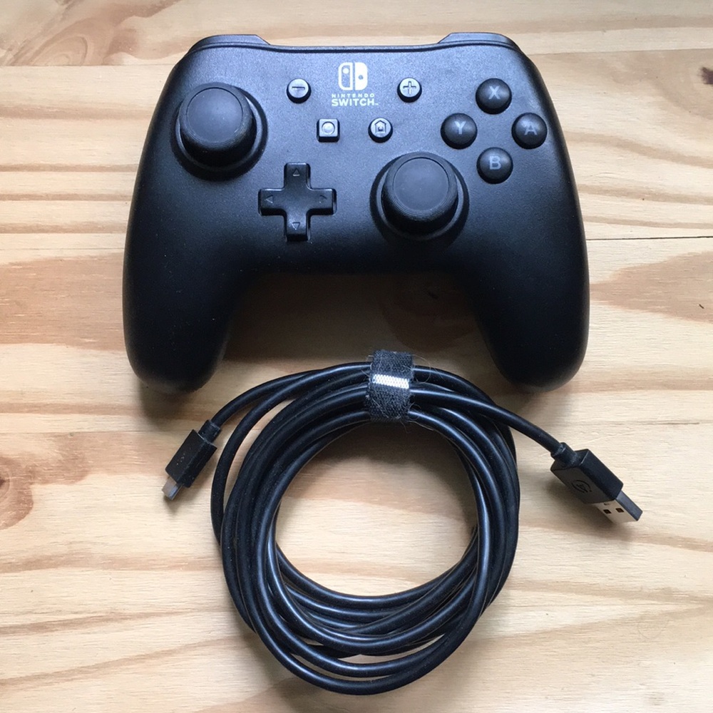 PowerA Nintendo Switch Wired Controller Black